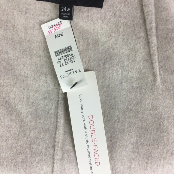 Talbots Women’Plus Size 24 Soft Blazer Doble Faced - Picture 5 of 8